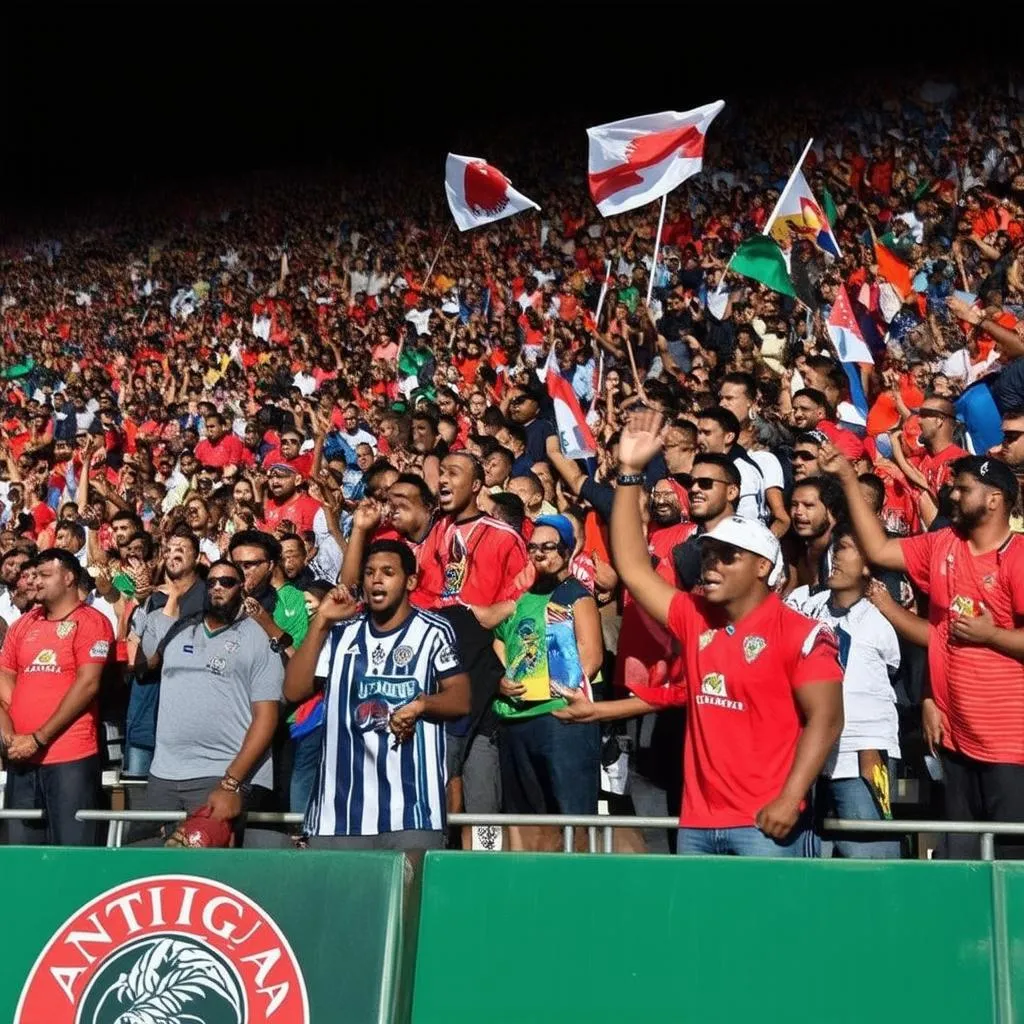 Antigua FC fans