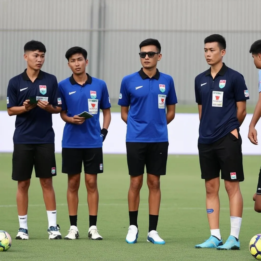 Cán bộ coi trận U23 Asiad 2023