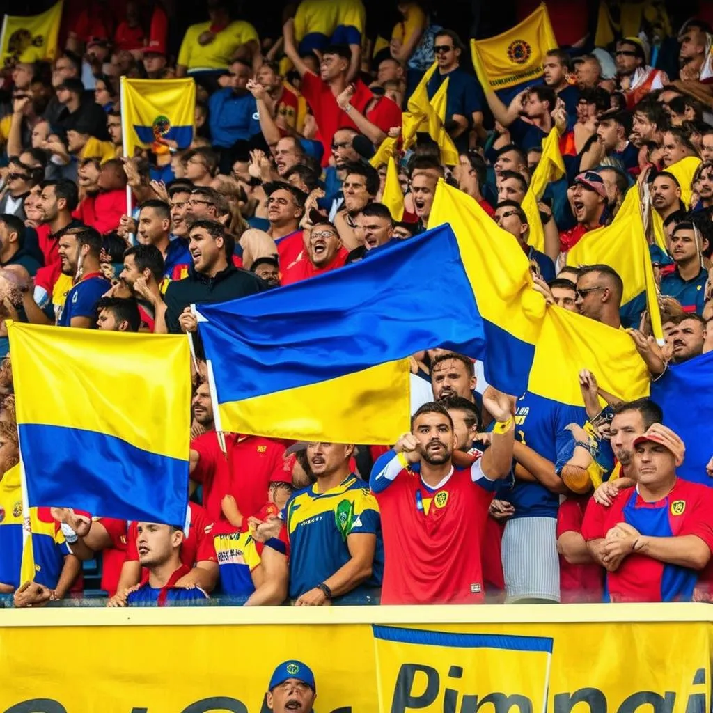 Cổ động viên Colombia Primera A