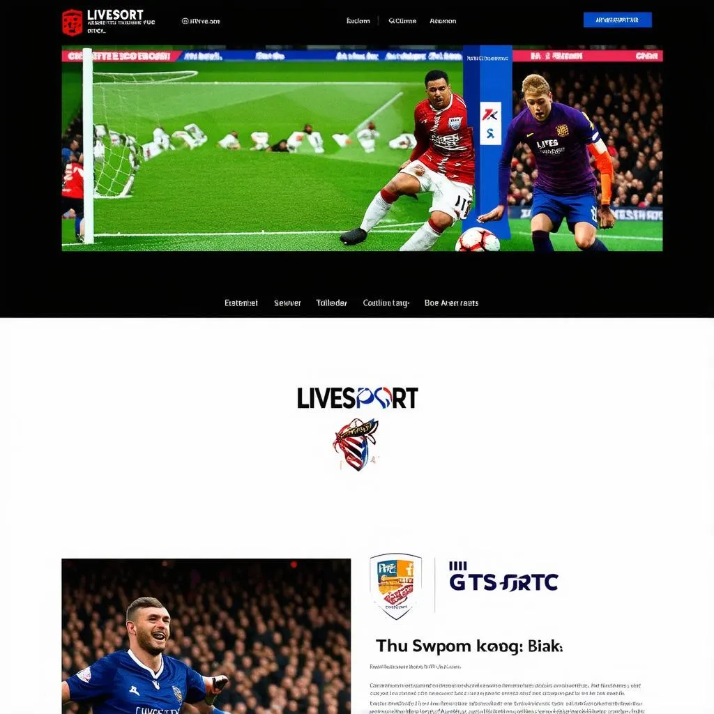 Website LIVESPORT GFTSC