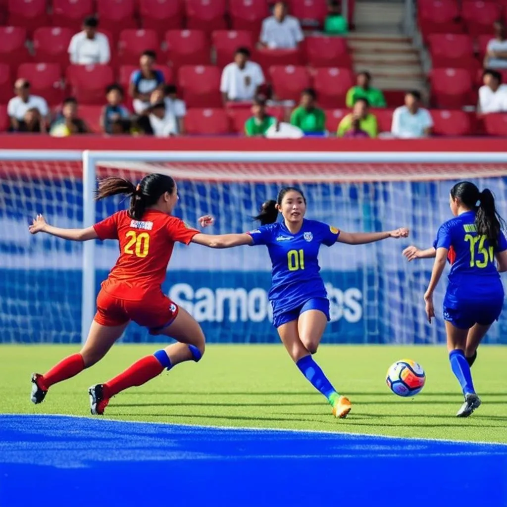 Trận đấu bóng đá nữ SEA Games 28