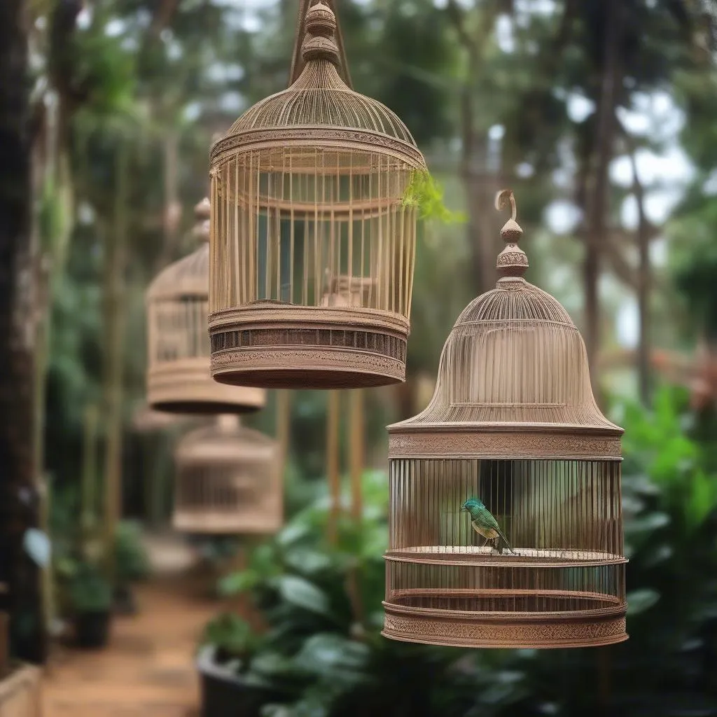 Bird cage in Da Lat