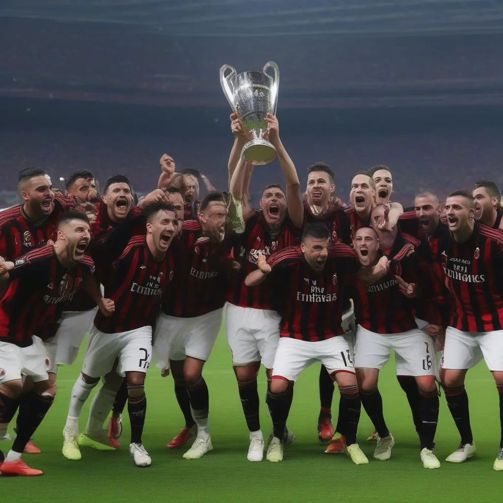 AC Milan vô địch Champions League