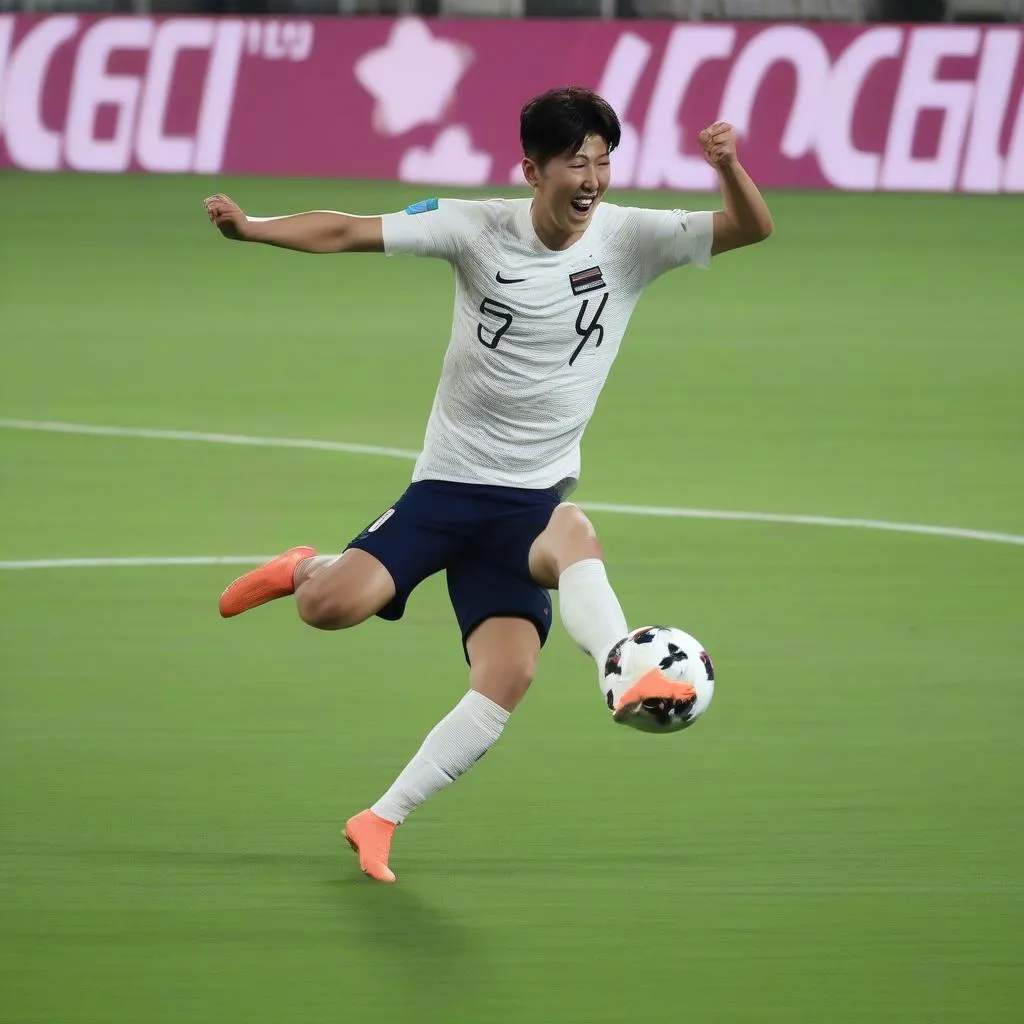 Son Heung-min ghi bàn thắng ấn tượng giúp Hàn Quốc đánh bại Qatar tại tứ kết AFC Asian Cup 2019