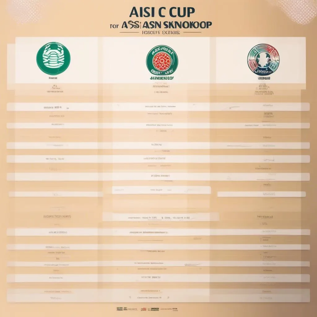 Lịch thi đấu vòng knock-out AFC Asian Cup 2023