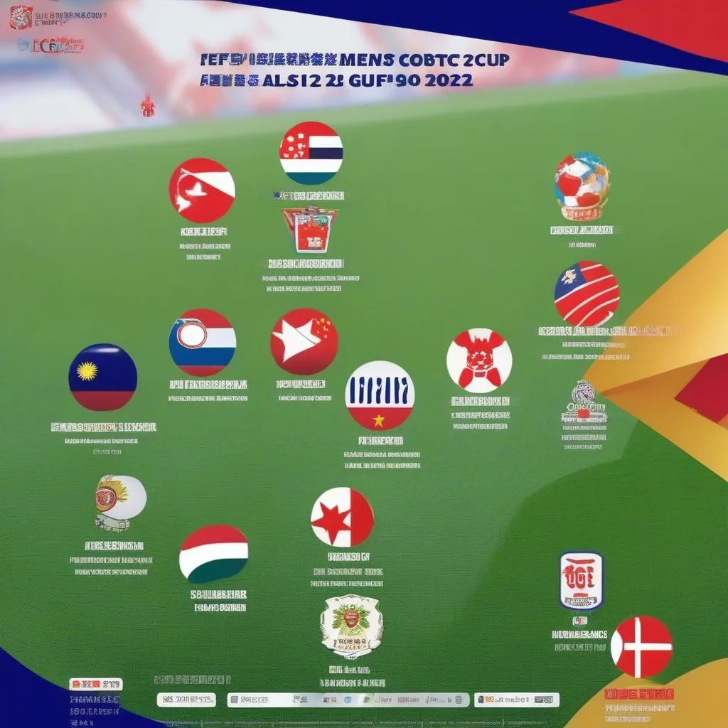 Giao diện website LIVESPORT GFTSC với thông tin về AFF Cup 2022