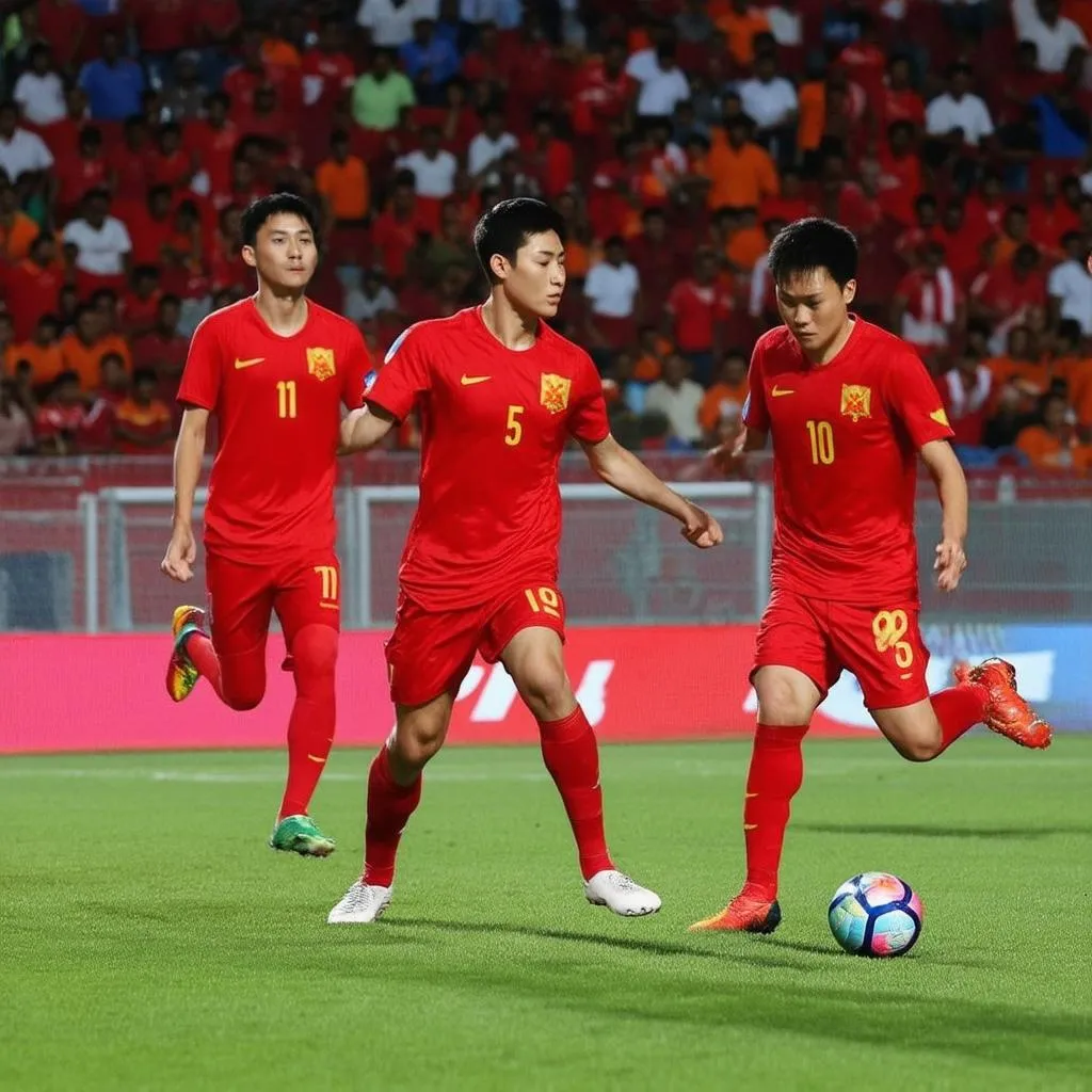 Đội tuyển Việt Nam thi đấu AFF Suzuki Cup 2016