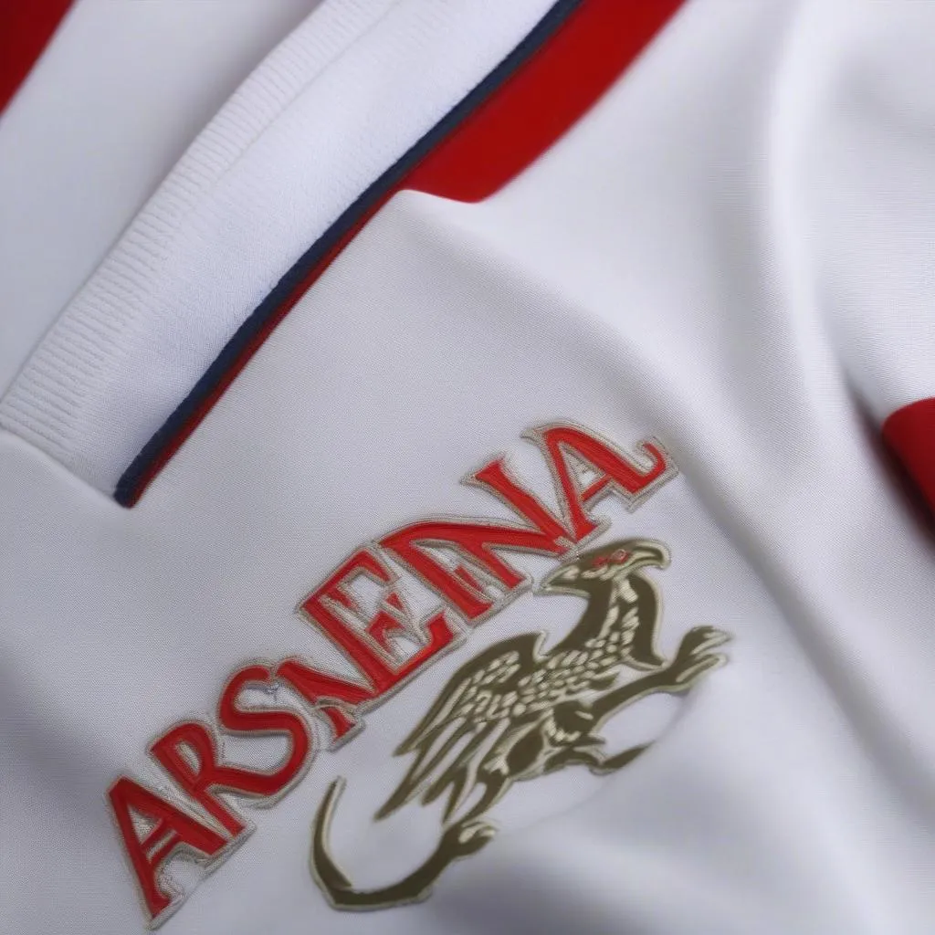 Áo bóng đá Arsenal 2004 Polo