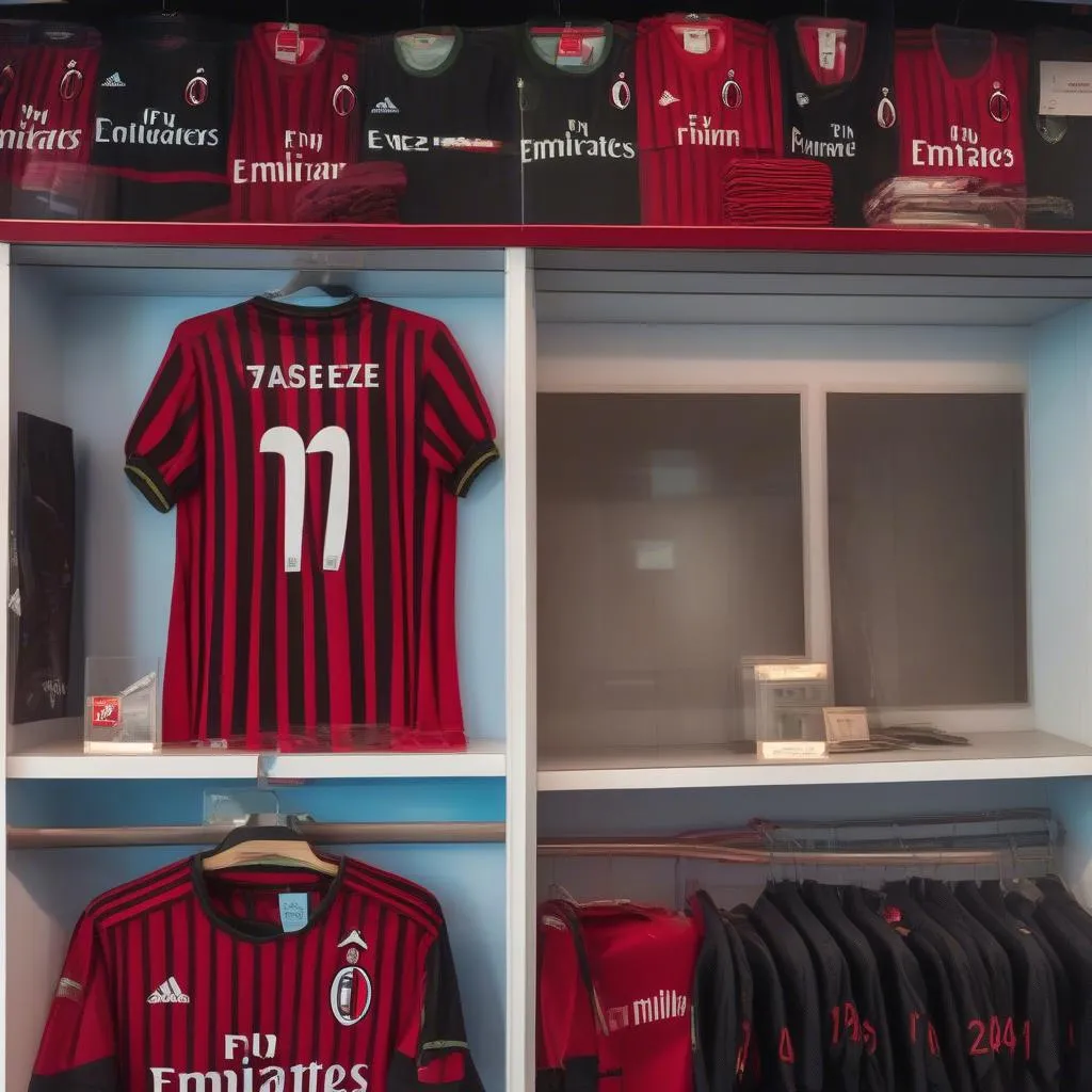 Áo CLB AC Milan chính hãng tại Việt Nam