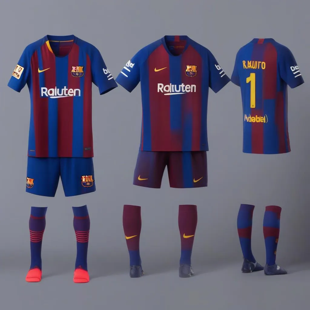 Áo đấu Barcelona mùa giải 2018-2019