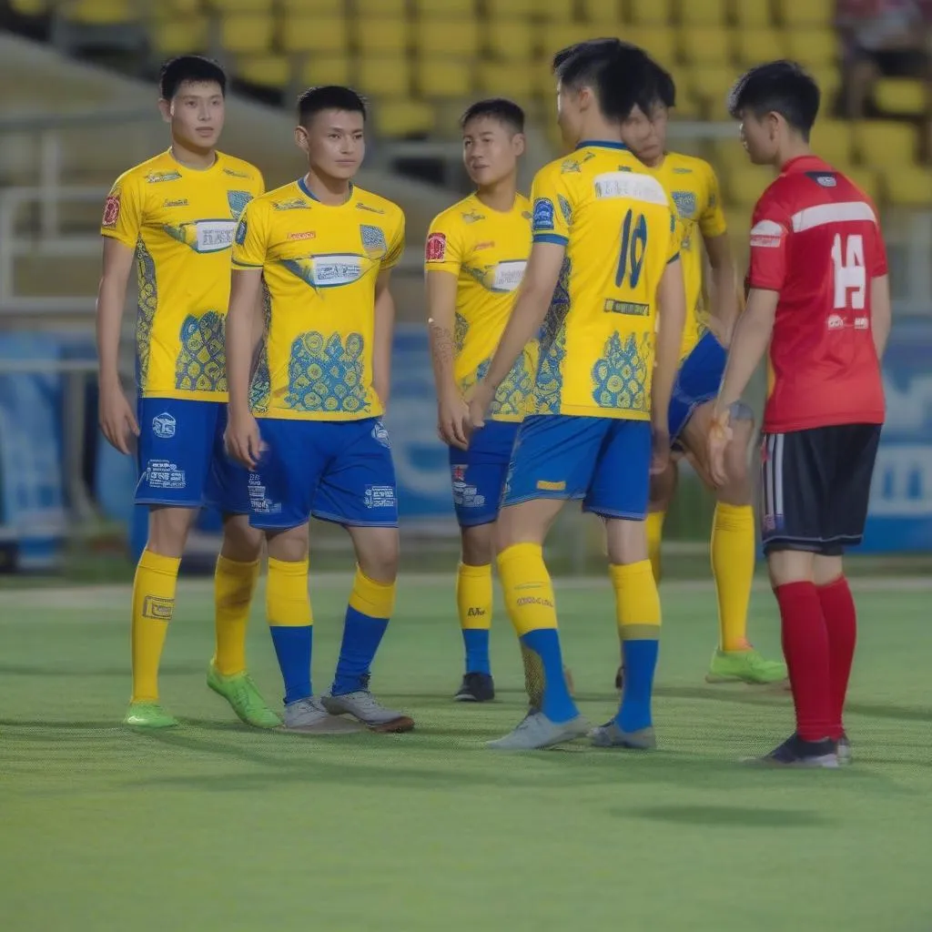 Áo đấu CLB Sông Lam Nghệ An V.League 2019