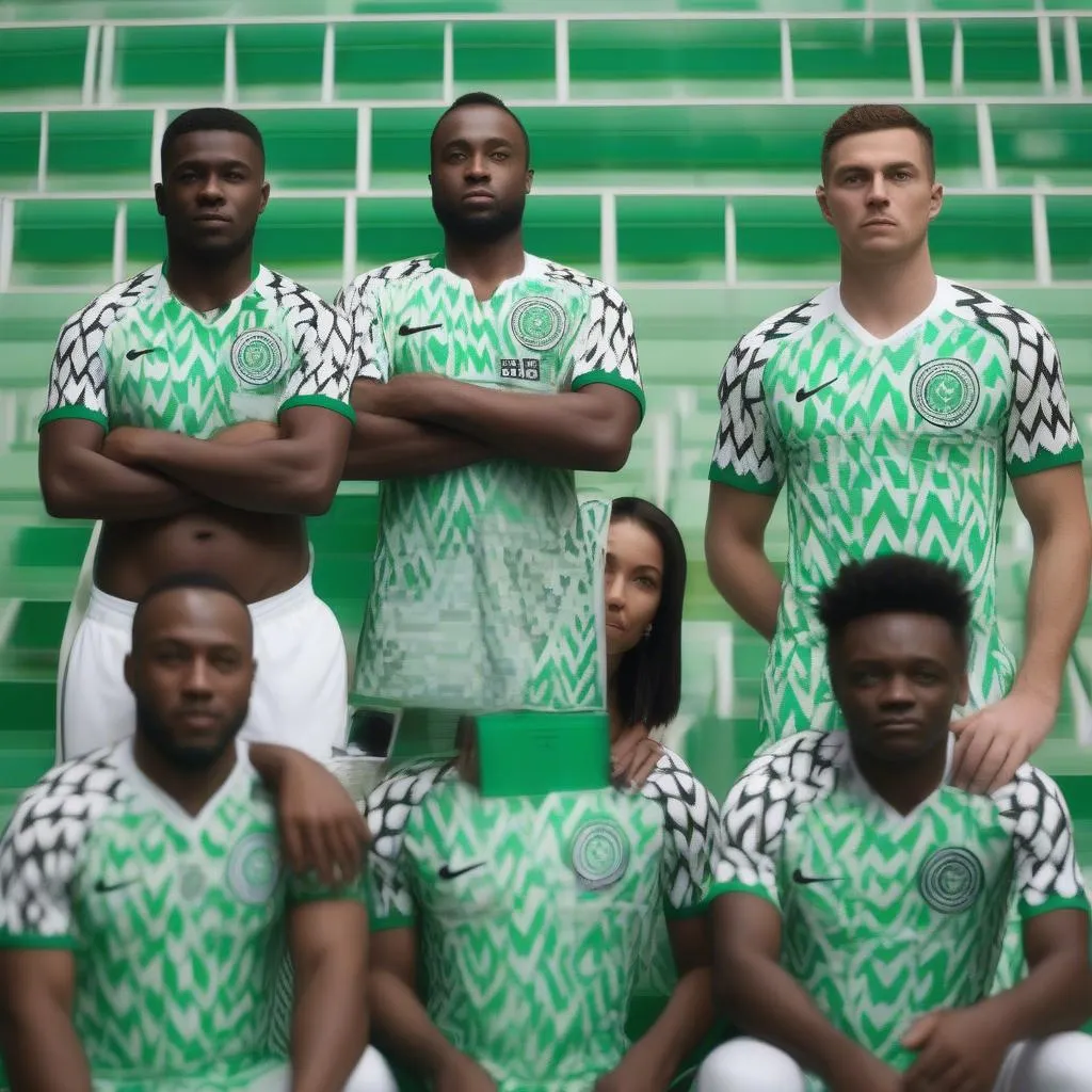 Áo đấu đội tuyển Nigeria World Cup 2018 - Biểu tượng sự kết hợp giữa truyền thống và hiện đại