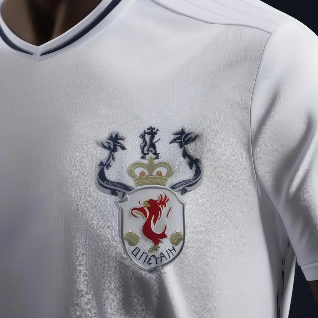 Áo đấu Tottenham 2018 với biểu tượng chim chích chòe