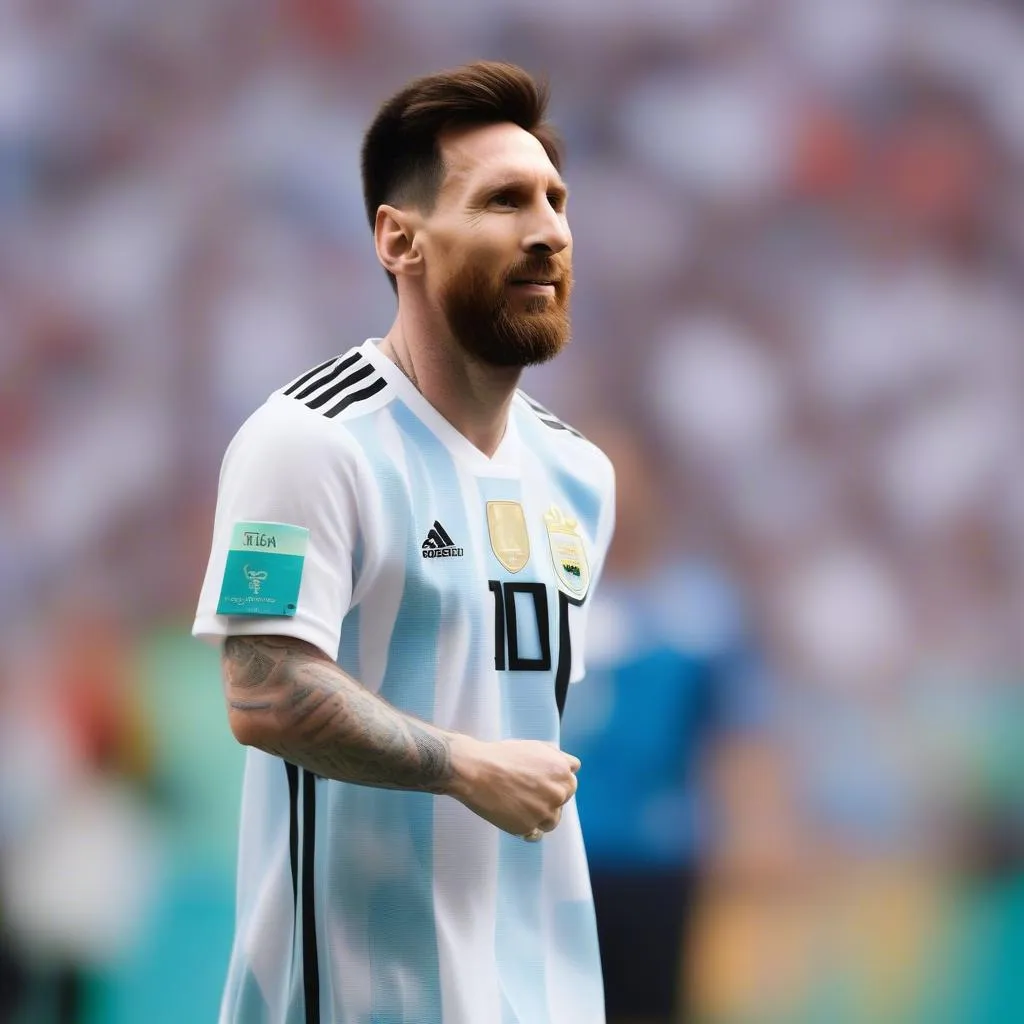 Áo đấu World Cup 2018 Argentina của Messi, biểu tượng của sự tự hào dân tộc