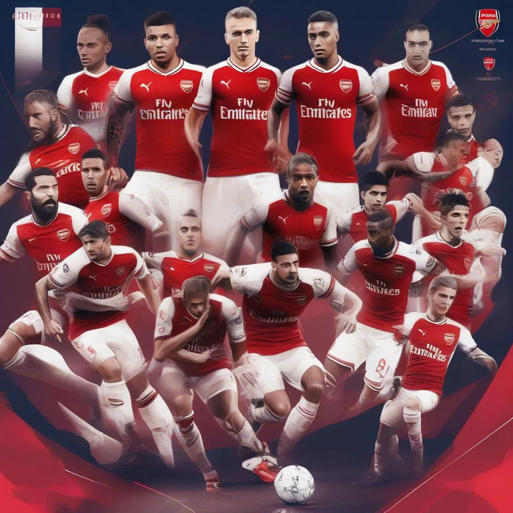 Arsenal Super Cup: Đội hình chính thức của Pháo Thủ với những ngôi sao sáng giá