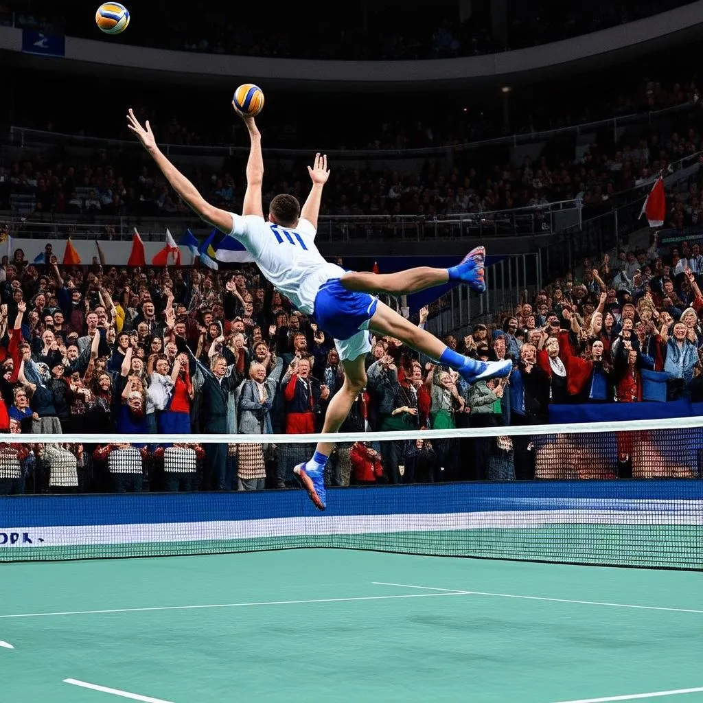 Asian Volleyball Cup match