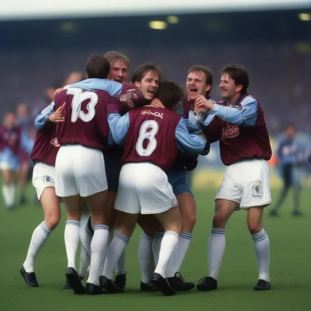 Aston Villa Coca Cola Cup 1996 trận bán kết