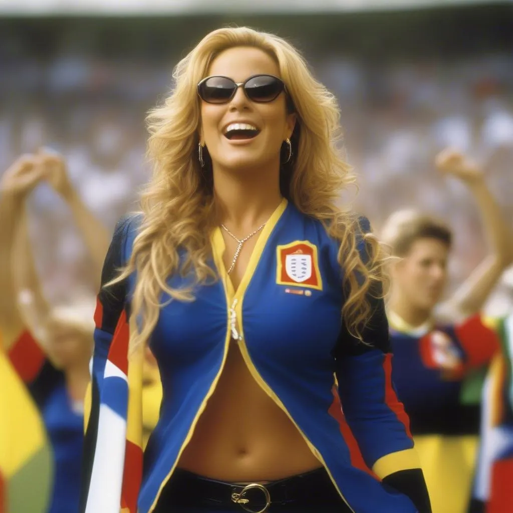 Bài Hát World Cup - Anastacia tại World Cup 2002