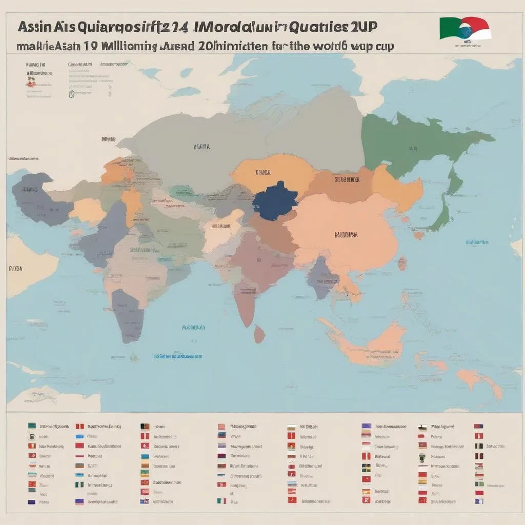 Bản đồ vòng loại World Cup châu Á