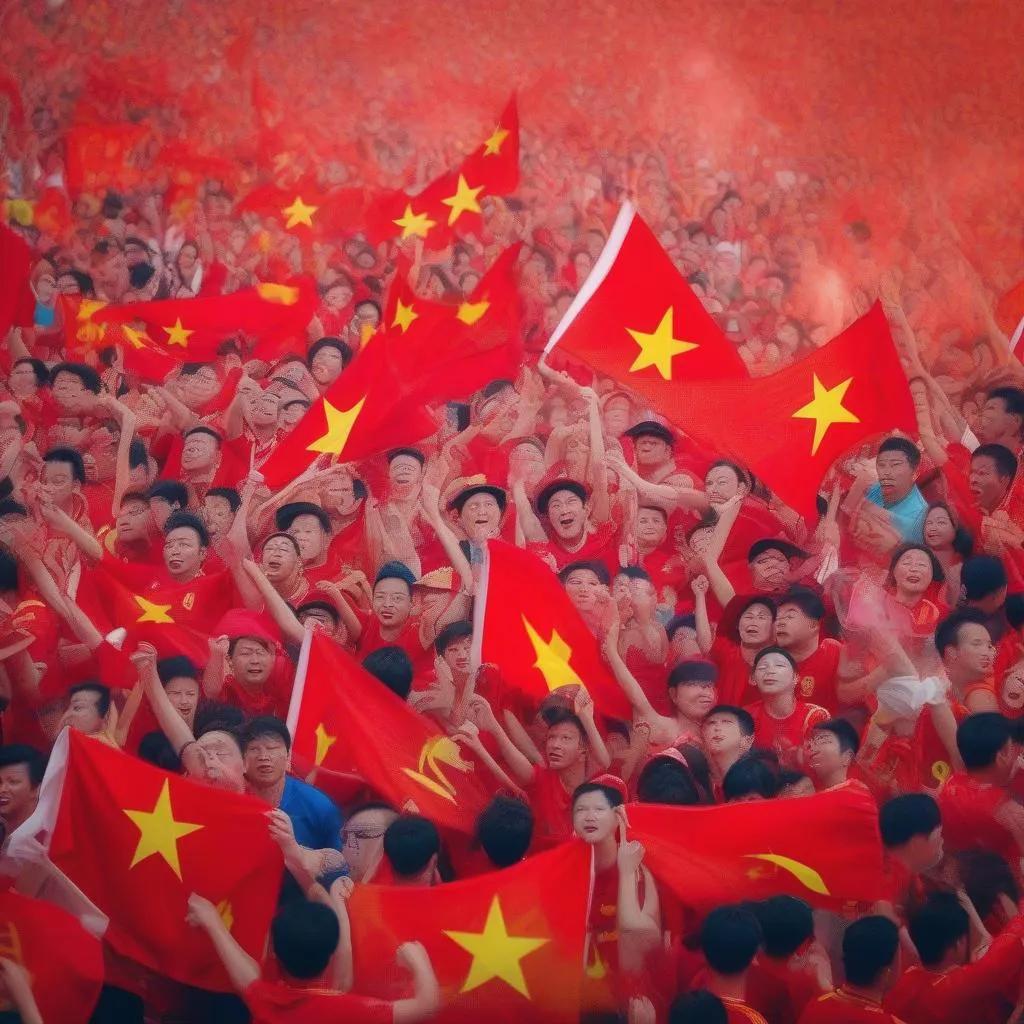 Bán kết Asian Cup cổ vũ