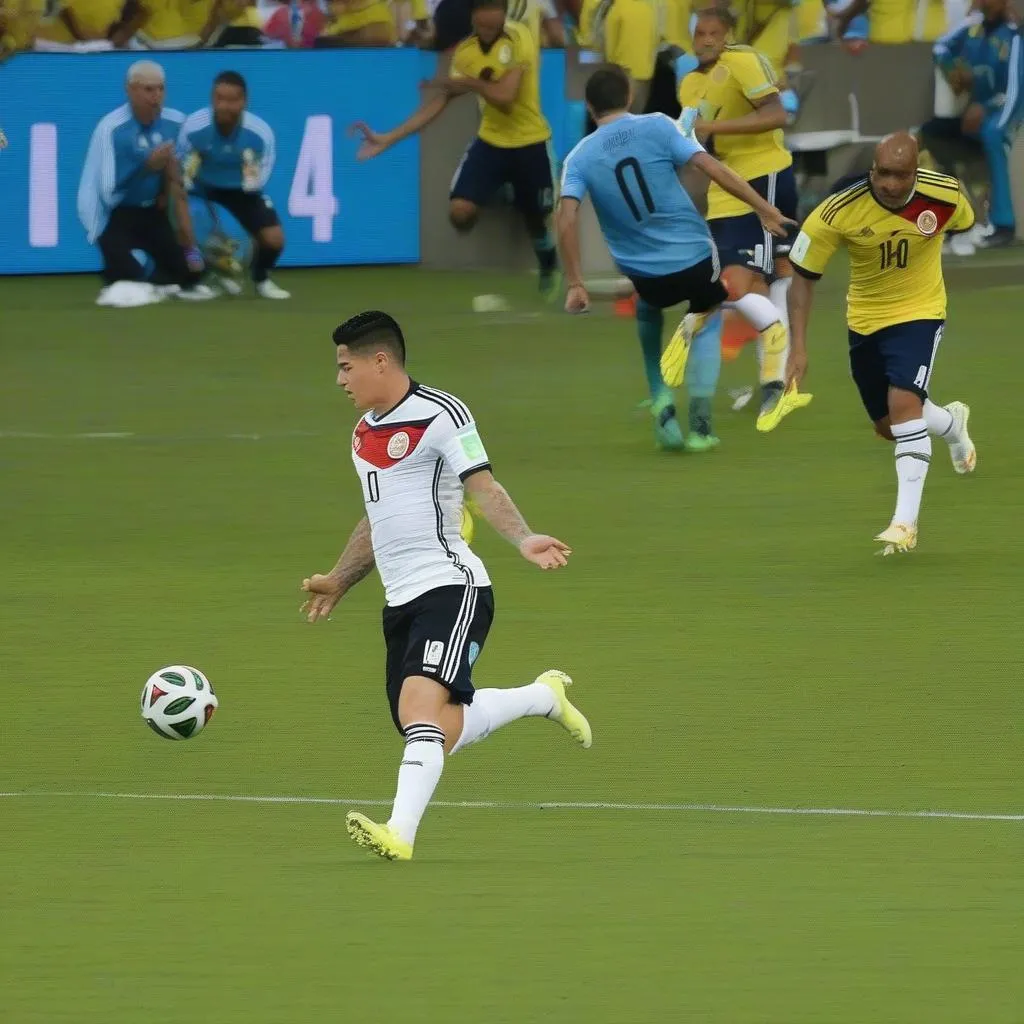 James Rodriguez ghi bàn thắng đẹp nhất World Cup 2014