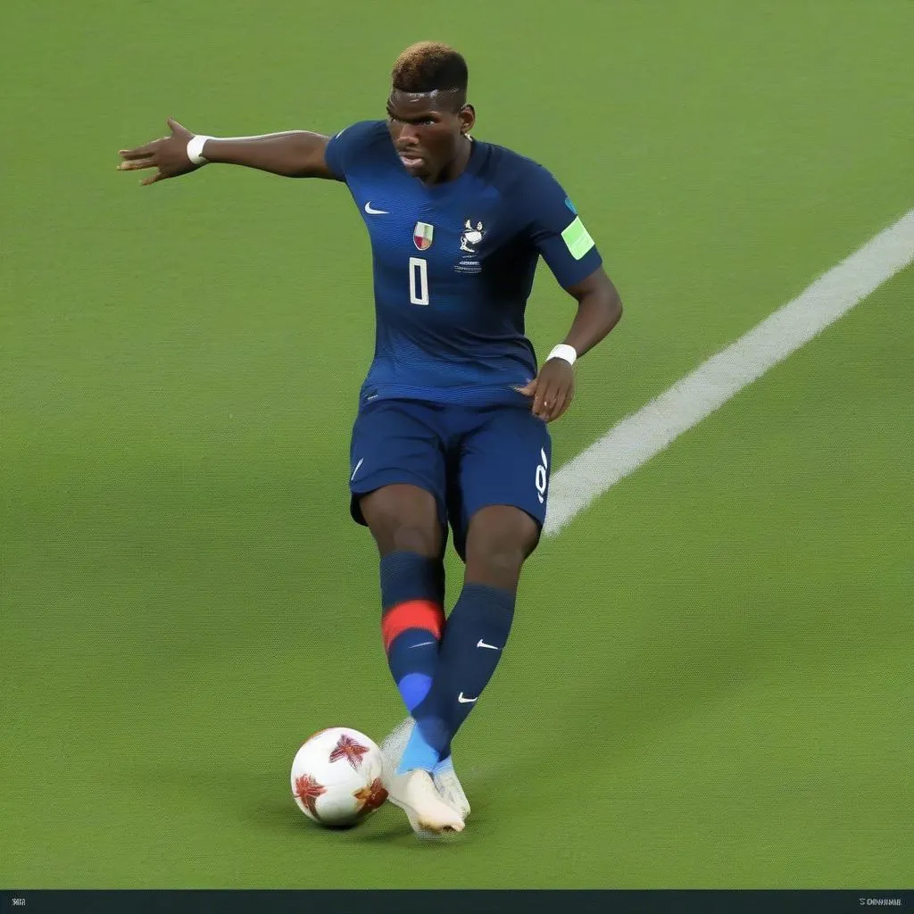 Paul Pogba tỏa sáng trong trận Pháp vs Argentina