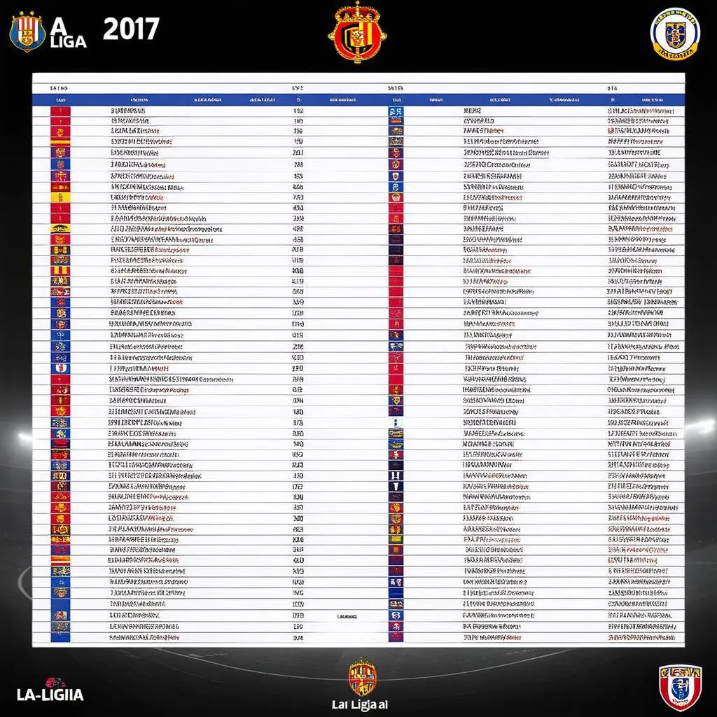 bảng-xếp-hạng-la-liga-2017