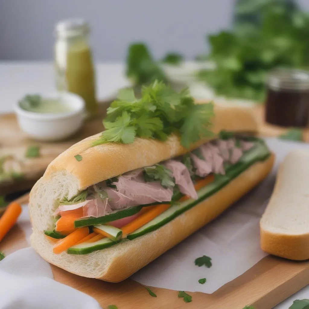 Bánh mì patê