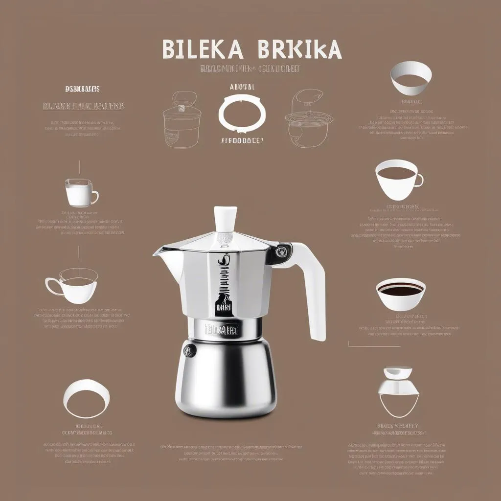 Bialetti Brikka 4 Cup - Mô hình