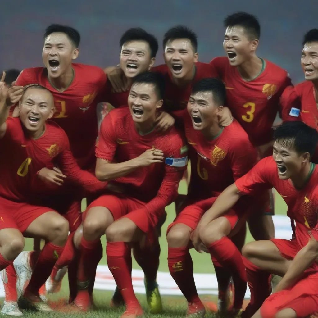 Bóng đá Việt Nam vô địch Suzuki Cup