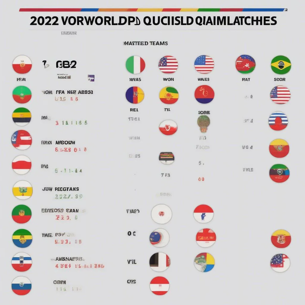 Bóng đá World Cup vòng loại 2022 tỷ số