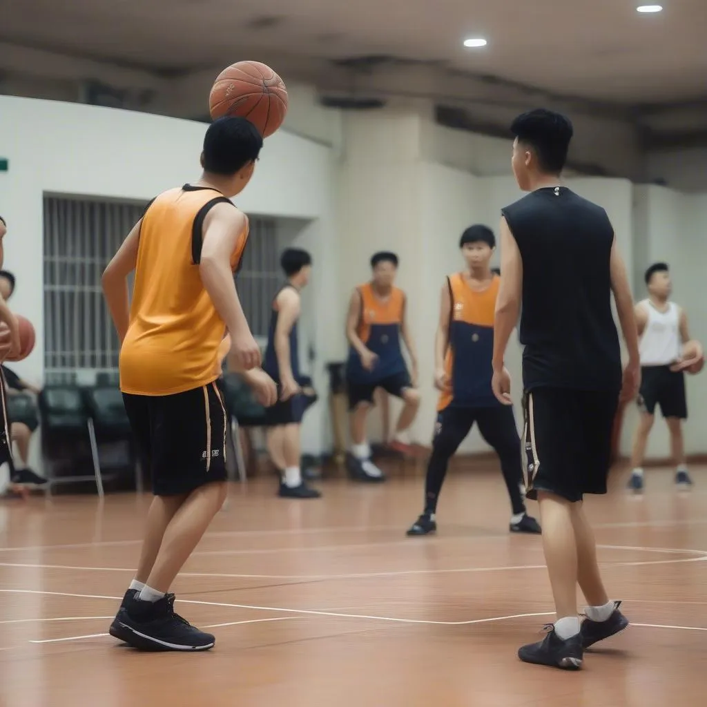 Ba Đình Basketball Club's rigorous training sessions for players