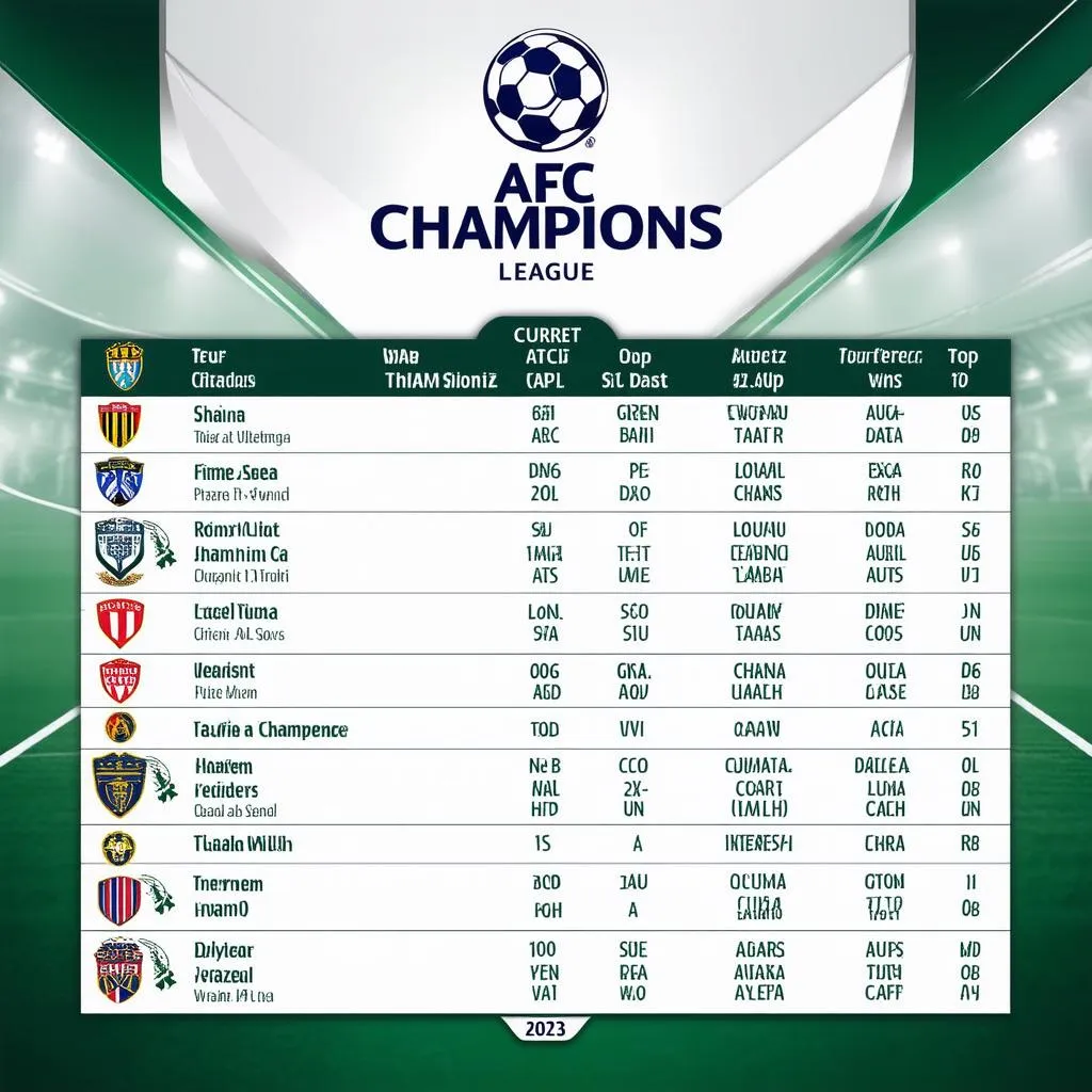 bxh-afc-champions-league-2023