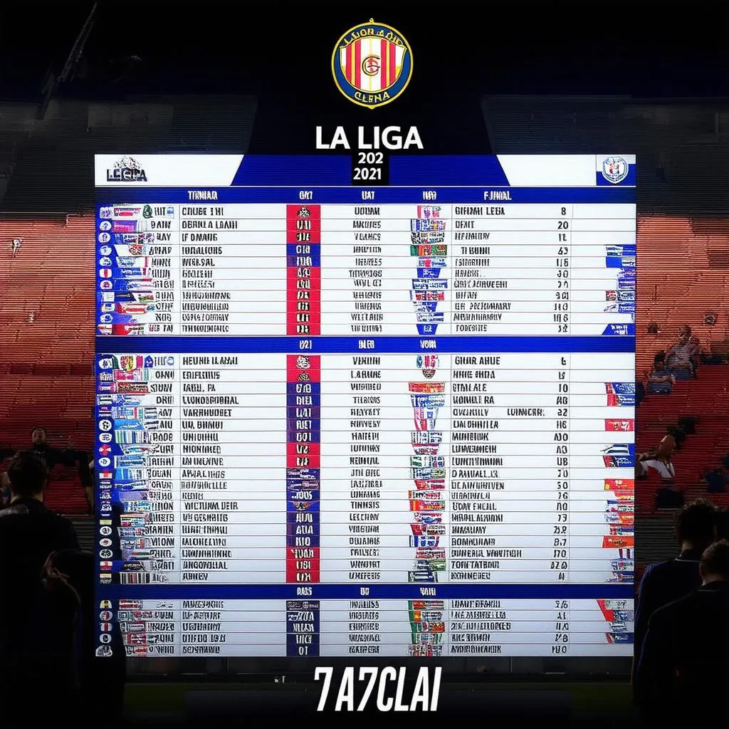 bảng-xếp-hạng-la-liga-2021