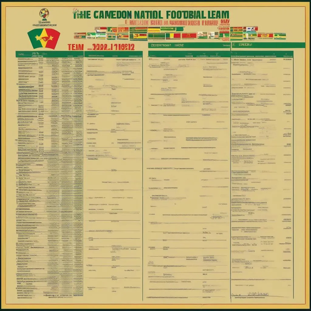 Lịch thi đấu của Cameroon tại World Cup 1982