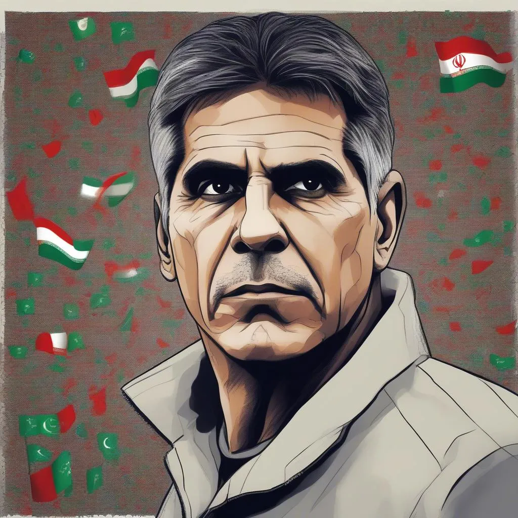 Carlos Queiroz coaching Iran