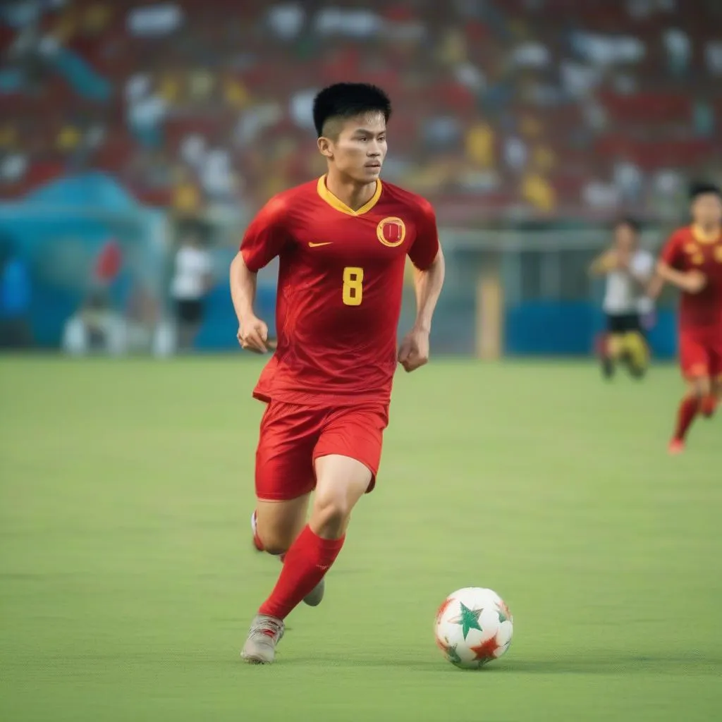 Vietnamese Football Player