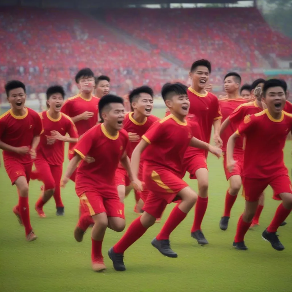 U23 Vietnam Football Players