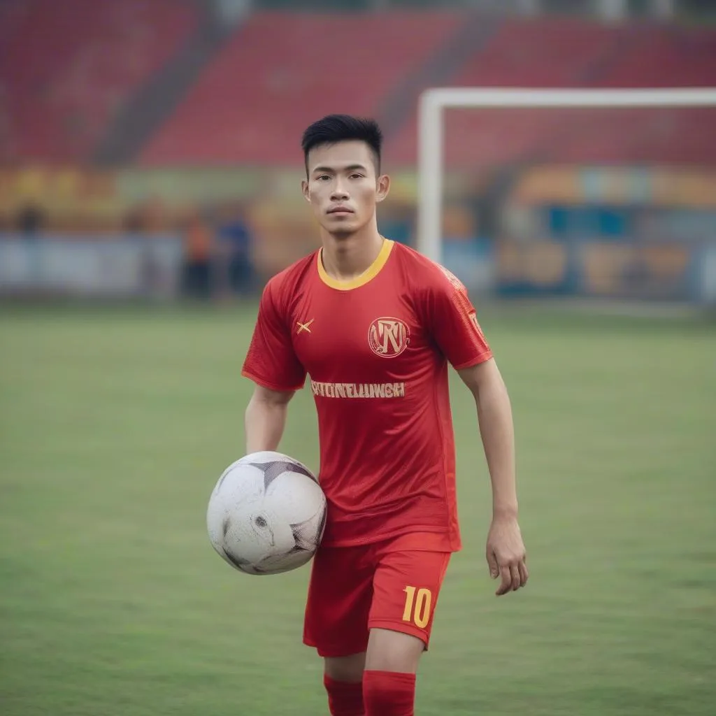 Vietnamese football player Công Phượng