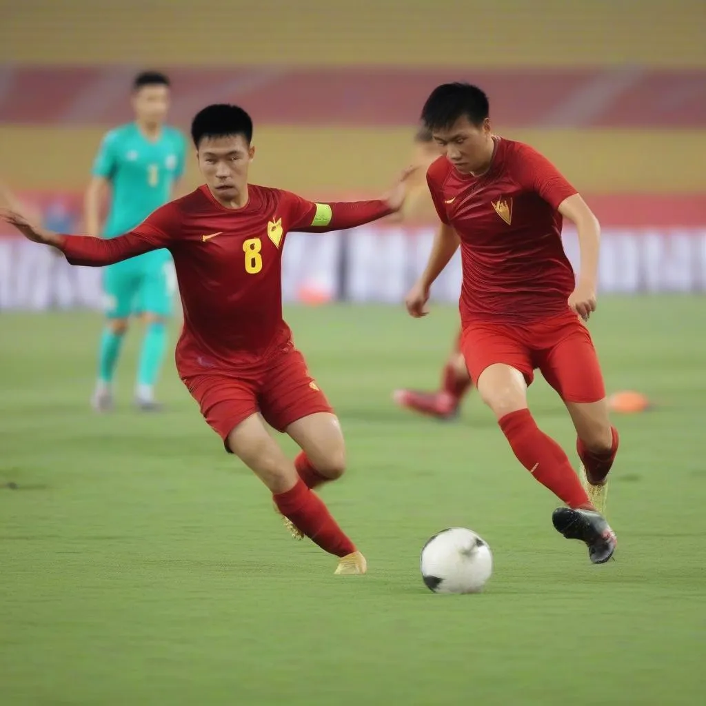 Cầu Thủ Việt Nam Thi Đấu Tại Vòng Loại World Cup