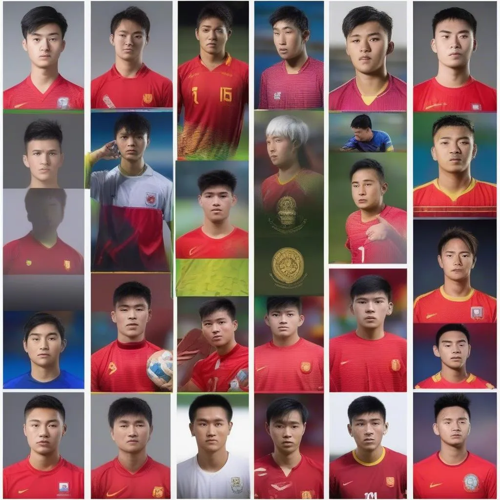 Cầu thủ Việt Nam thi đấu U20 World Cup