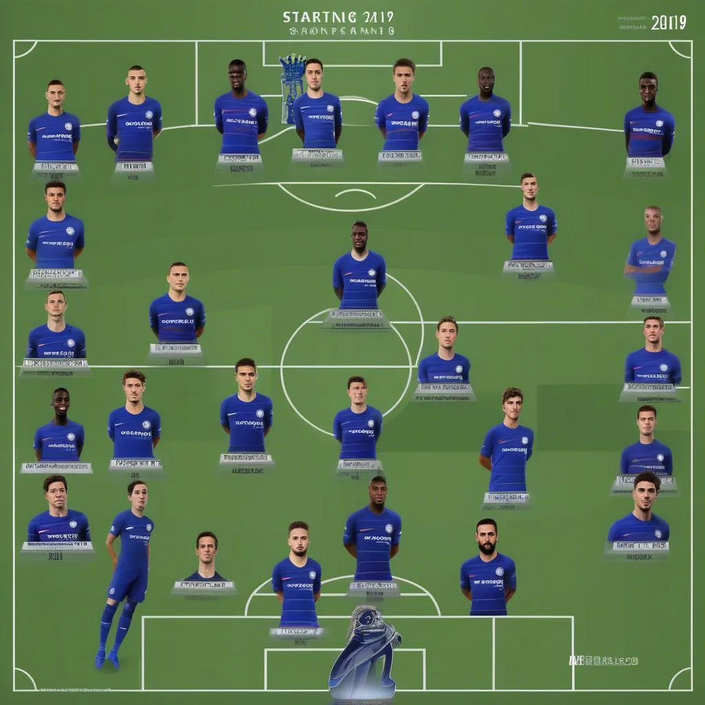 Chelsea 2019: Đội Hình Chính