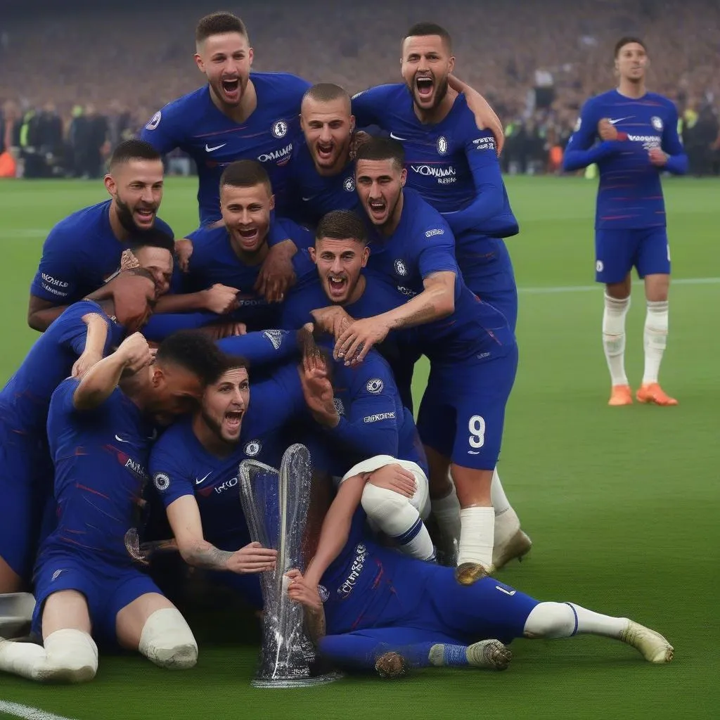 Chelsea 2019: Tran Chung Ket Europa League