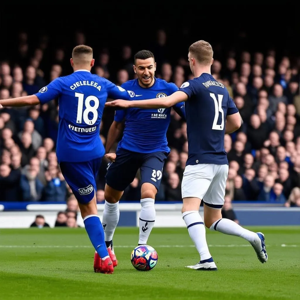 chelsea vs tottenham ngoại hạng anh 2017