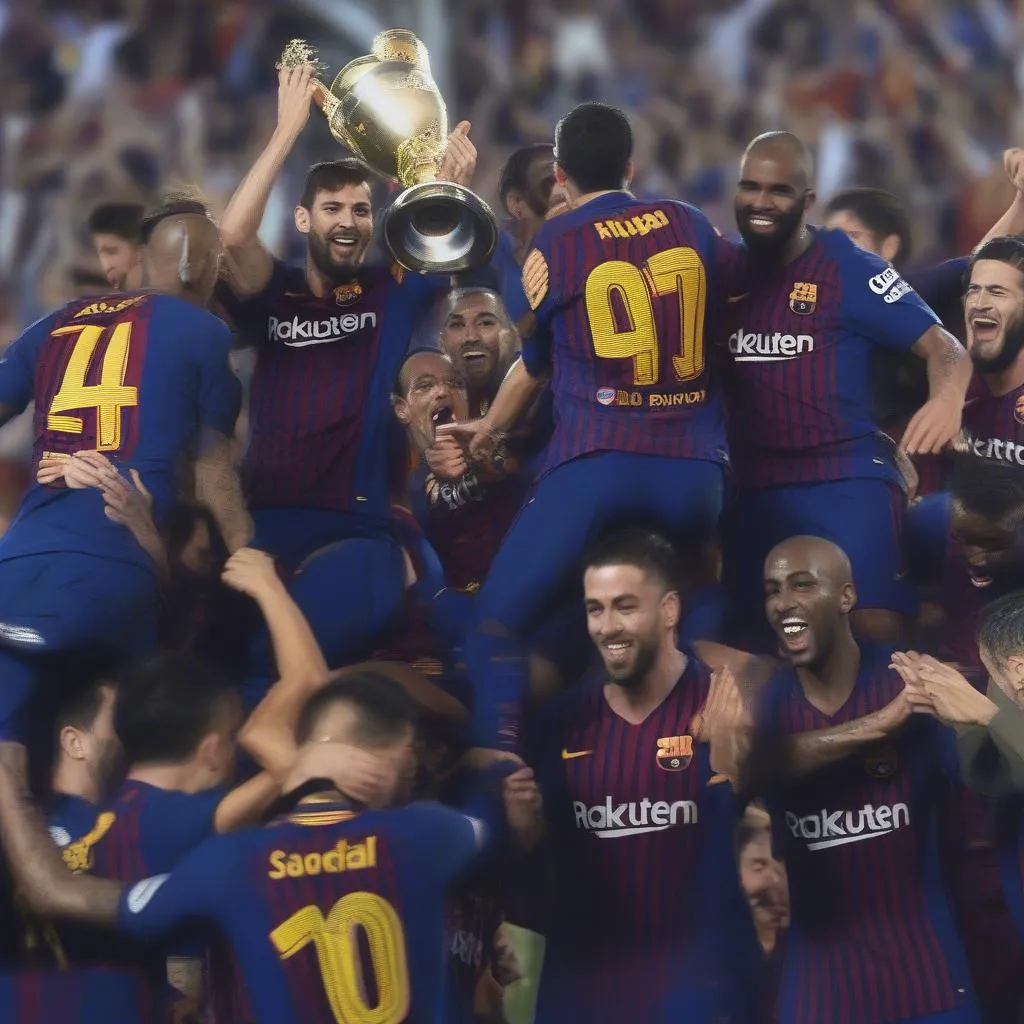 CLB Barcelona vô địch La Liga