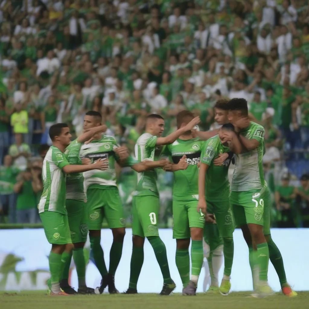 CLB Chapecoense thi đấu tại giải đấu Serie A