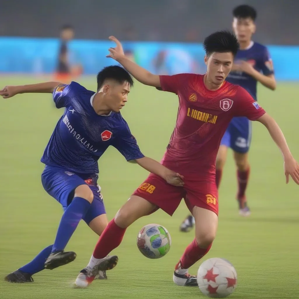 CLB Hà Nội 2-0 Bình Dương: Trận đấu hấp dẫn, lối chơi uyển chuyển