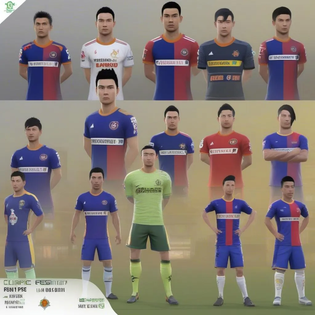 Đội hình CLB Hà Nội PES 17: Sức mạnh tiềm ẩn của những ngôi sao