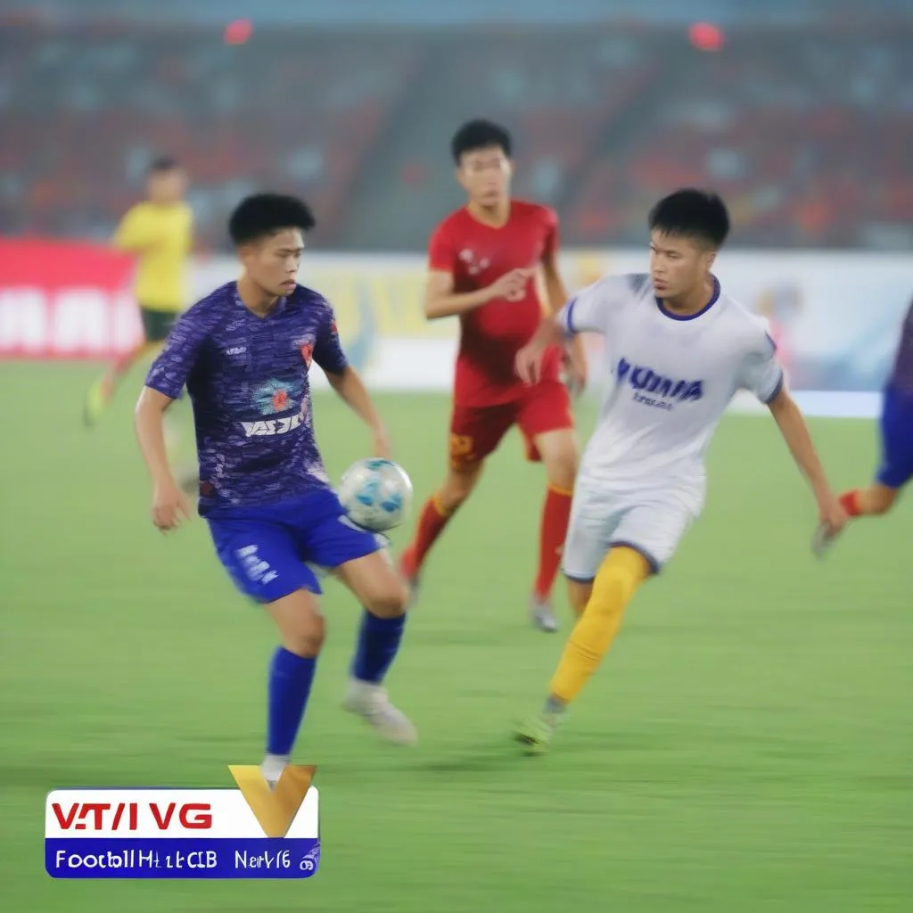 CLB Hà Nội thi đấu trên VTV6