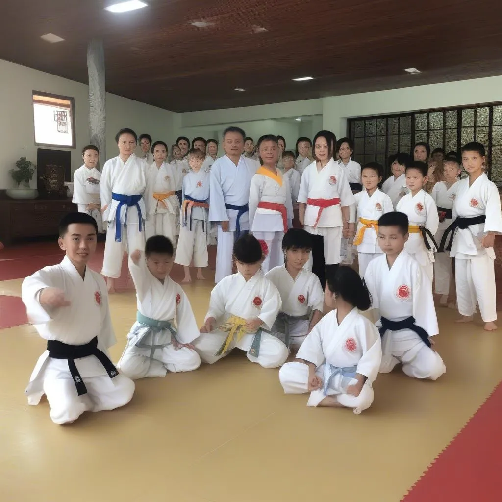 CLB Karatedo Trung Tâm Văn Hóa Quận 12 Hà Nội -  Nơi ươm mầm tài năng võ thuật